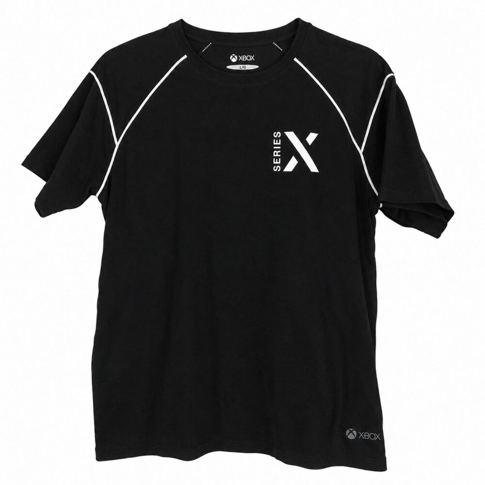 Meta Threads Xbox Series X Shirt Large Black Men's 2021 Gamer Streetwear Tee